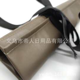 《工厂免费打样》pu卷笔袋  化妆刷收纳袋  卷帘笔袋  工具袋