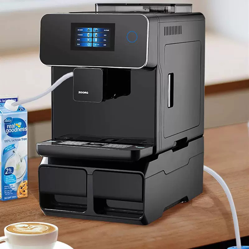 110V US Standard ROOMA Fully Automatic Italian/American Coffee Machine for Home and Commercial Use, Integrated Grinding and Brewing Machine 110V US Standard ROOMA Fully Automatic Italian/American Coffee Machine for Home and Commercial Use, Integrated Grinding and Brewing Machine