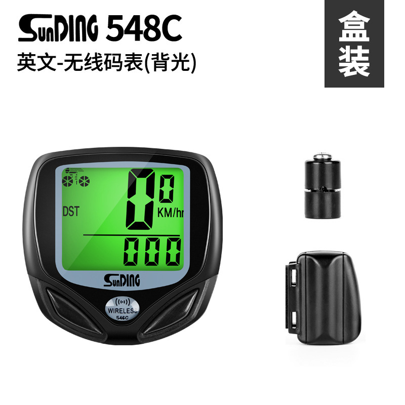 順東548b自転車コード表夜光無線マイスピード表マウンテンバイク走行距離測定スピード表部品装備|undefined