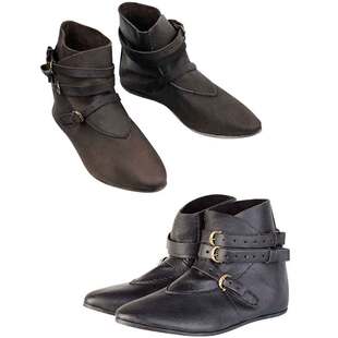 2022 Medieval Pirate Shoes Amazon Independent Station Cross-border Foreign Trade New Nordic Viking Retro Large Size Men's Boots