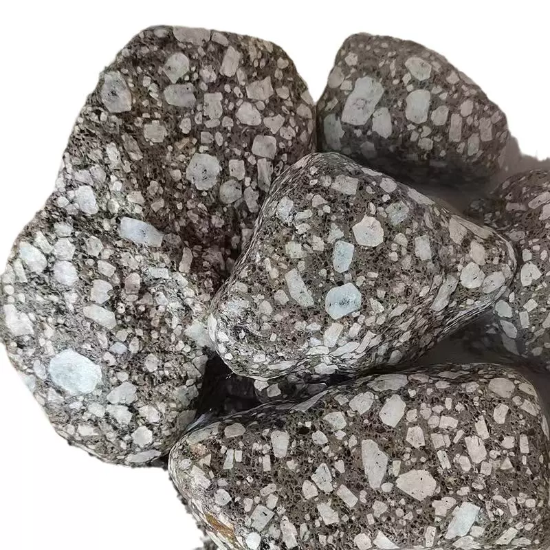 硬质麦饭石 水处理过滤多微量元素饲料麦饭石土壤改良麦饭块填充