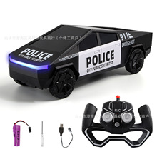 【厂家直销】亚马逊爆款电动车玩具车仿真汽车模型赛博皮卡遥控车