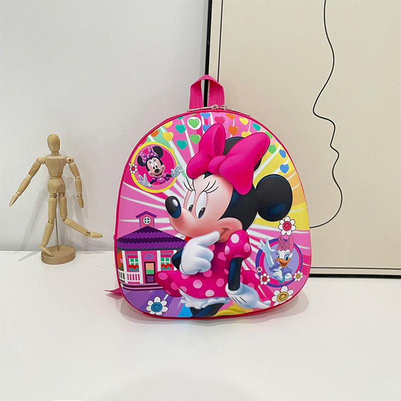 Mochila para niños kindergarten clase pequeña mochila tridimensional de dibujos animados de Spider-Man Capitán América popular simple ultra-ligero