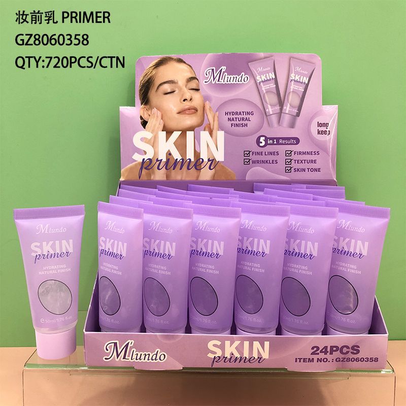 Prebase de Maquillaje Hidratante e Iluminadora Natural
