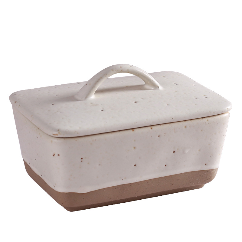 Transfronterizos para retro creatividad caja de mantequilla de viento mayorista caja de mantequilla casera de Navidad