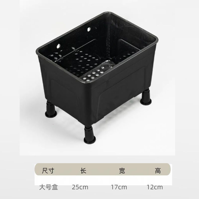 养龟盒隔离饲养龟鱼苗发色饲养缸乌龟缸套装带盖防止相互咬伤包邮|undefined