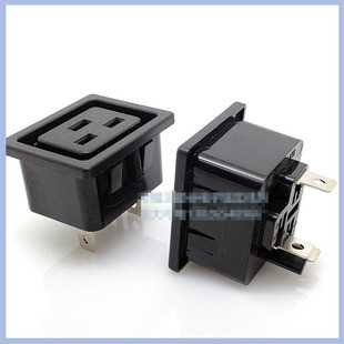 AC Power Socket SS-3B-1 Pin Socket Industrial Socket UPS Three-pole Socket with Screw Hole Female Socket