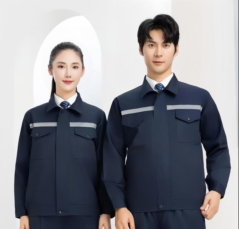 Navy blue [polyester cotton top] / 165