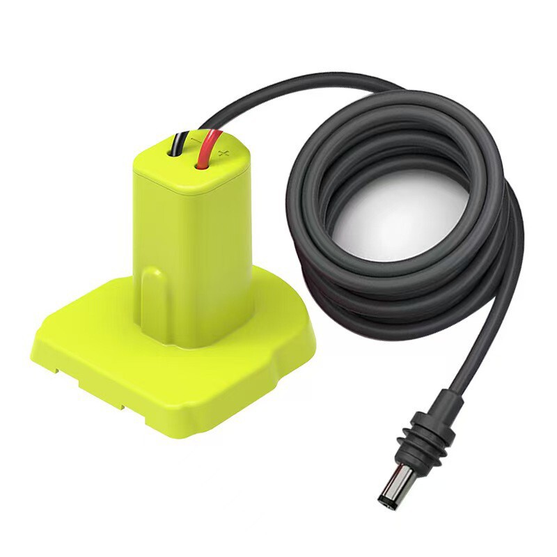 Suitable for Milwaukee Dewalt Lithium Battery DIY to 2.1Dc Power Supply Socket Lithium Battery Output Adapter Suitable for Milwaukee Dewalt Lithium Battery DIY to 2.1Dc Power Supply Socket Lithium Battery Output Adapter