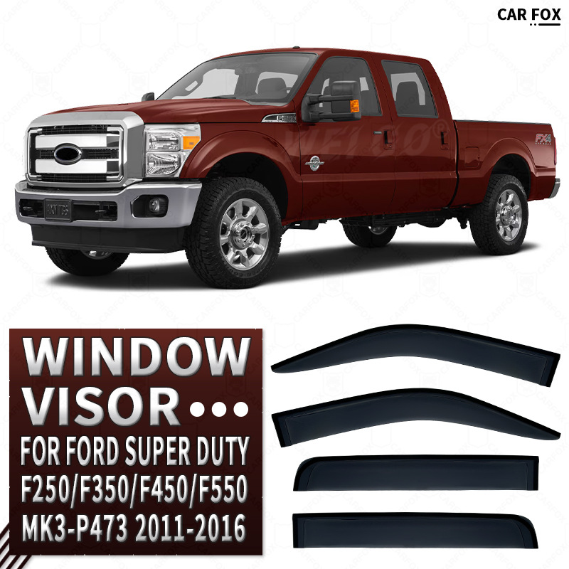 For Ford Super Duty F250 F350 Window visor