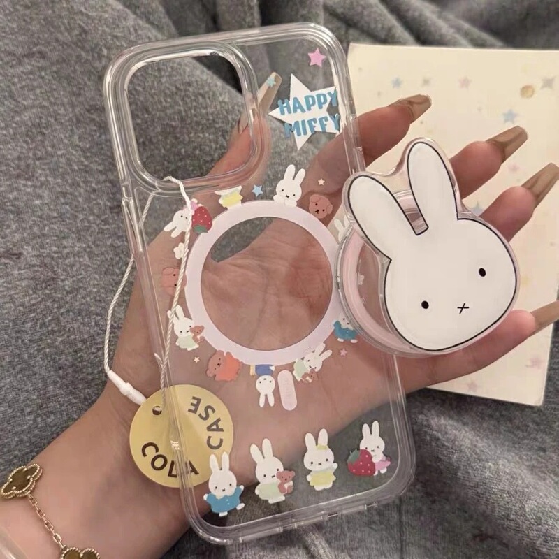 Rabbit-themed phone case suitable for Samsung S23FE, S26 Ultra/S24 Plus/S21, magnetic 3, Apple 17 Pro Max Rabbit-themed phone case suitable for Samsung S23FE, S26 Ultra/S24 Plus/S21, magnetic 3, Apple 17 Pro Max