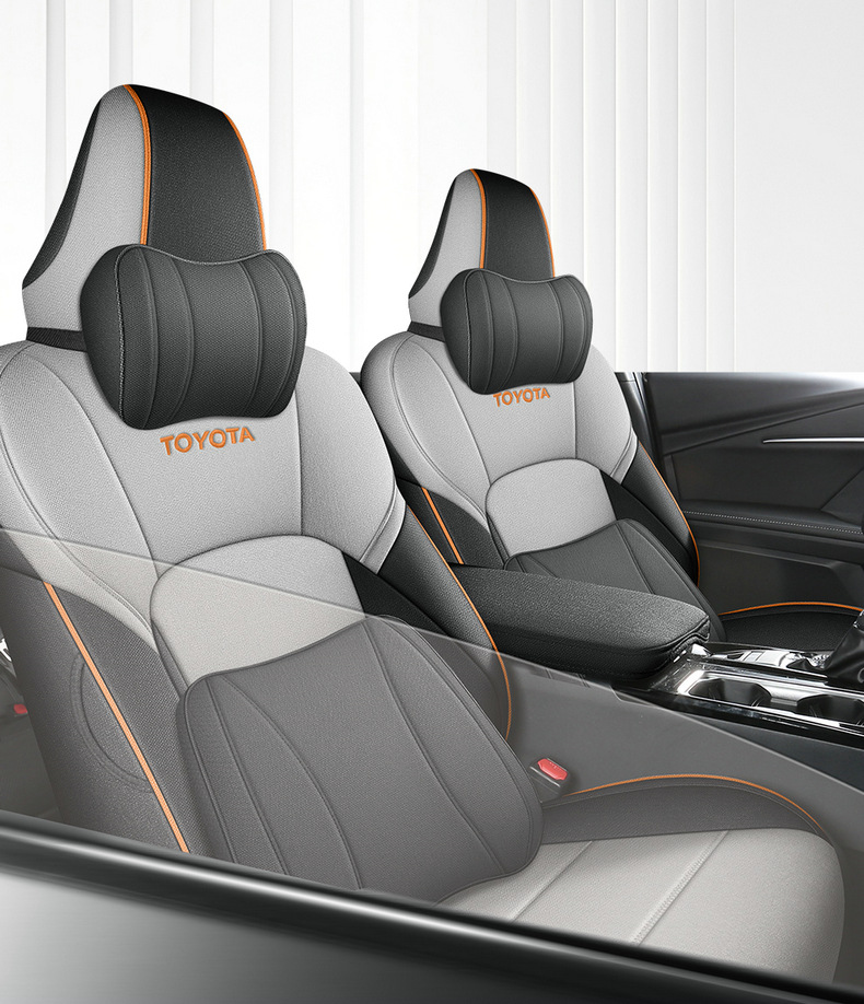 New Toyota Avalon Special Car Seat Cushion for All Seasons, Rear Full Surround Seat Cover, Cloth Seat Cover, Linen
