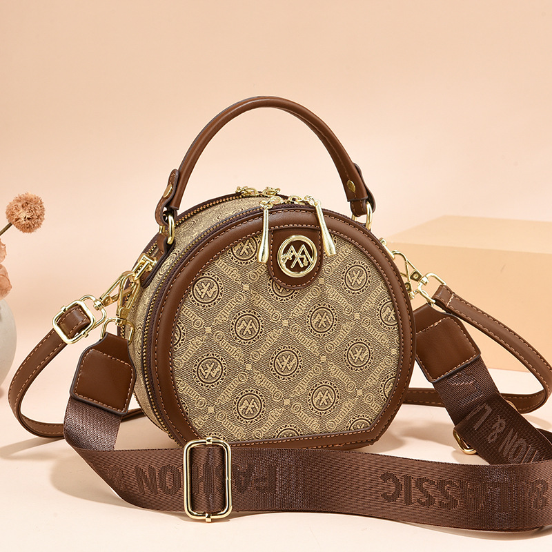 Fabricante nuevo bolso de comercio exterior mujer textura de hombro oblicuo bolso para mujeres 2025 bolso de mano de moda coreano