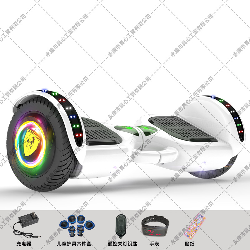 Fabricantes transfronterizos de vehículos eléctricos de equilibrio inteligente adultos niños eléctricos 6 - 8 - doble rueda - 5 vehículo paralelo sin barras formulado