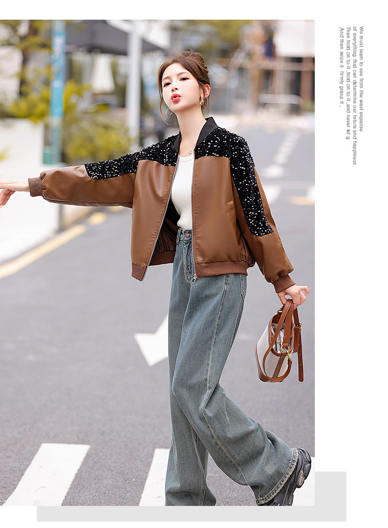 C5946 1540K ÁO DA NỮ HANTDC MÙA XUÂN THU ĐÔNG THỜI TRANG NỮ G04 SẢN PHẨM MỚI