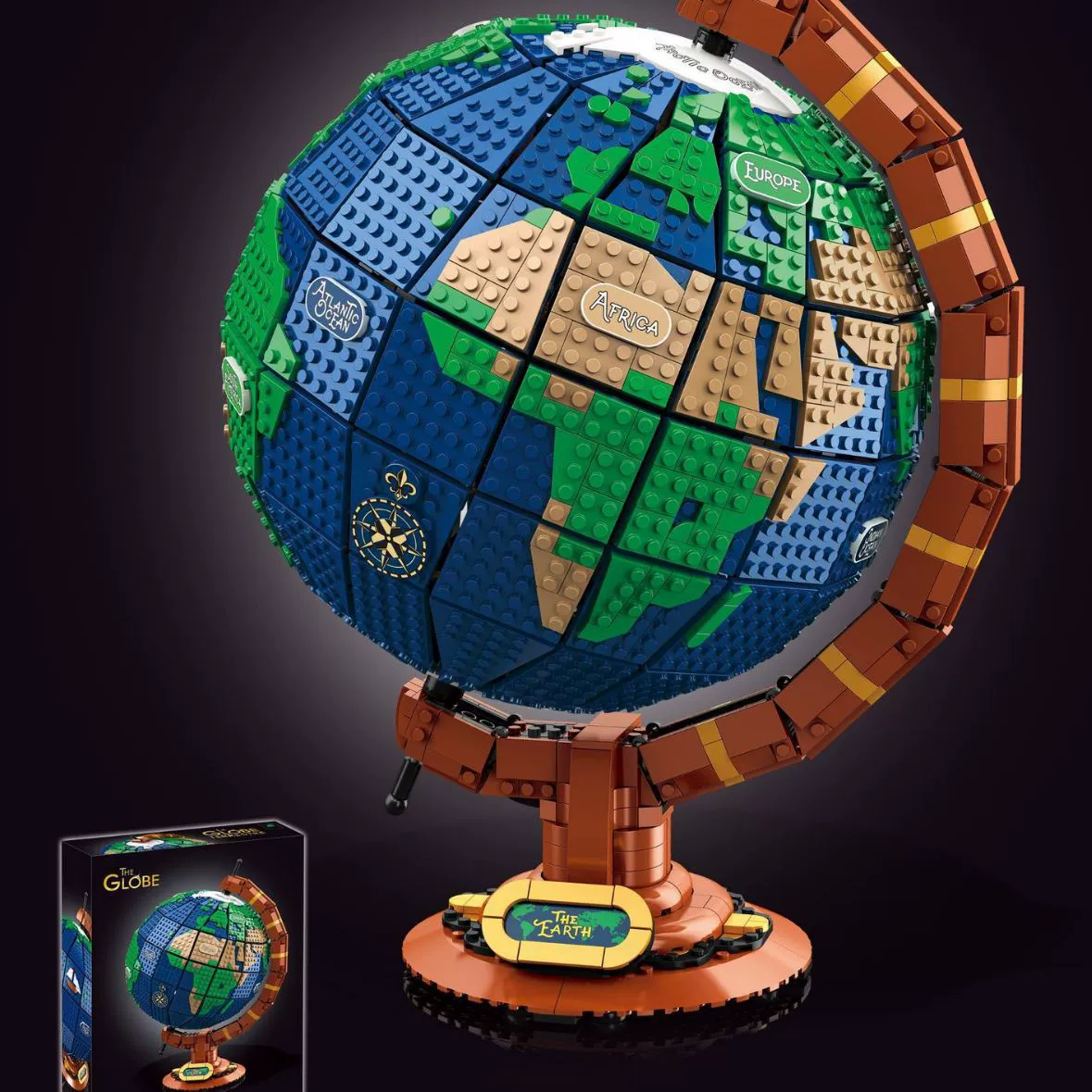 Совместимо с Lego 21332 Creative Gelast Space Times Story Трехмерная качеля креативная сборка конструктор наборы деталей оптом розвитие