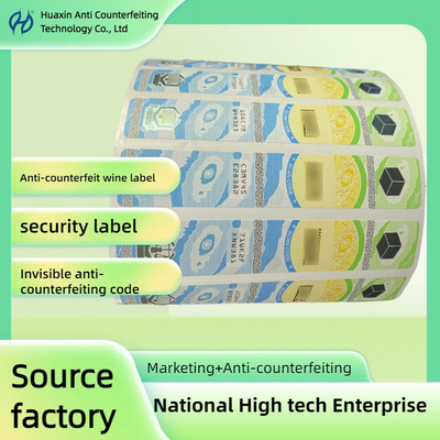 Hot sell sticker custom label printing uv label Wine label|ms