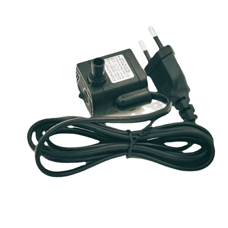 小水泵  扬程0.5米ACCE-4W欧规圆插线220V电压4W迷你型潜水泵