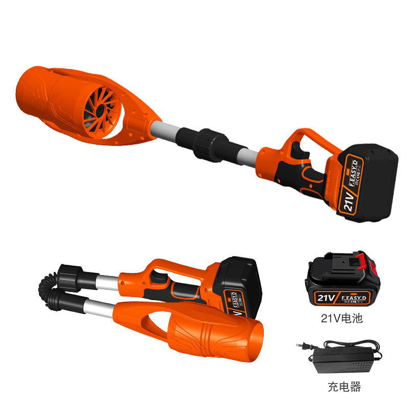 暴力ファン ガーデンリーフブロワー 折りたたみ式リチウム電池 ワイヤレス強風ブロワー 雪吹き塵爆風ブロワー|undefined