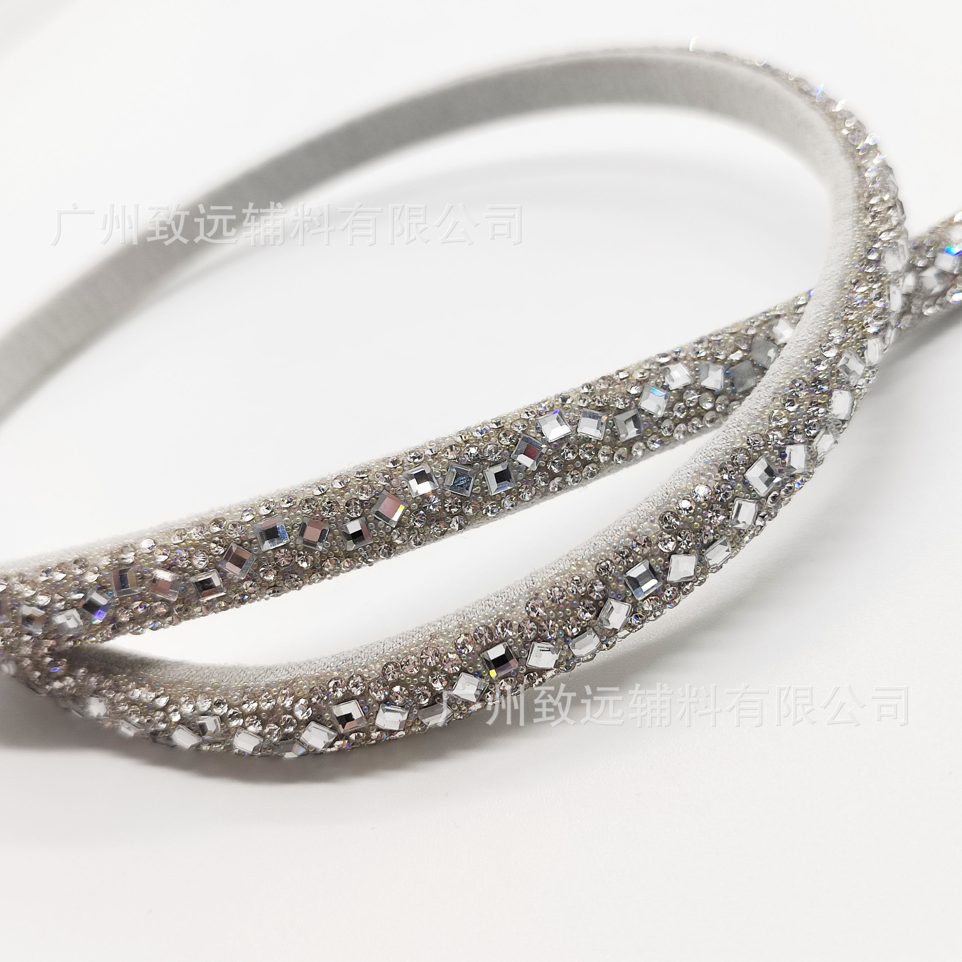 Cuentas semicirculares transfronterizas, tiras, pedrería, accesorios de ropa DIY, materiales para calzado, sombreros, pinzas para el pelo, cordones para zapatos, tirantes, accesorios