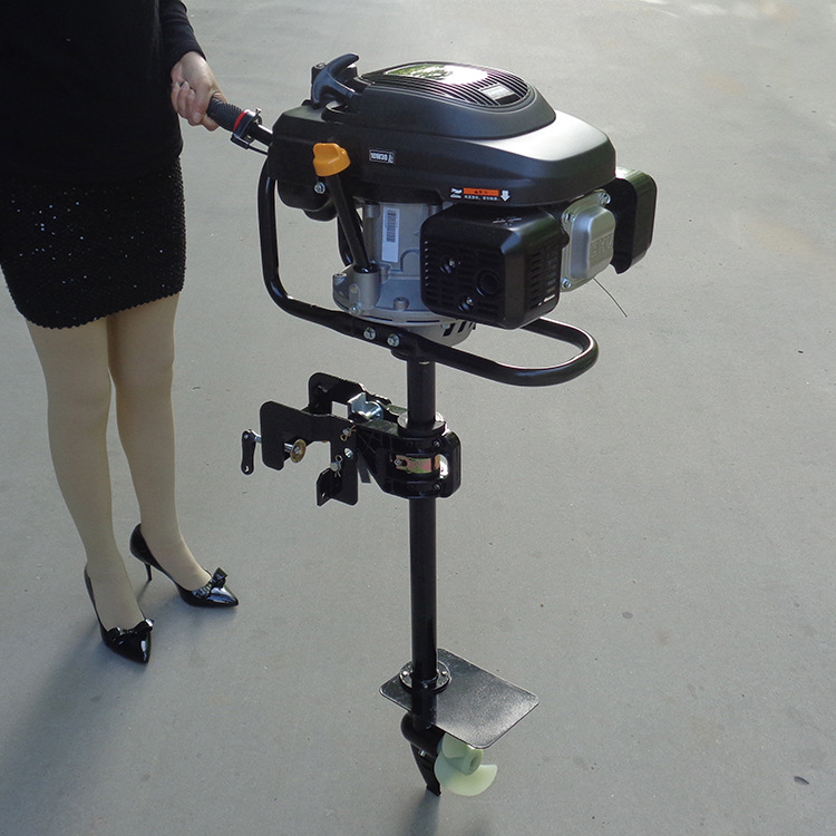 四冲程汽油船尾机前后挡挂桨机渔船用动力小型船外机哪里便宜
