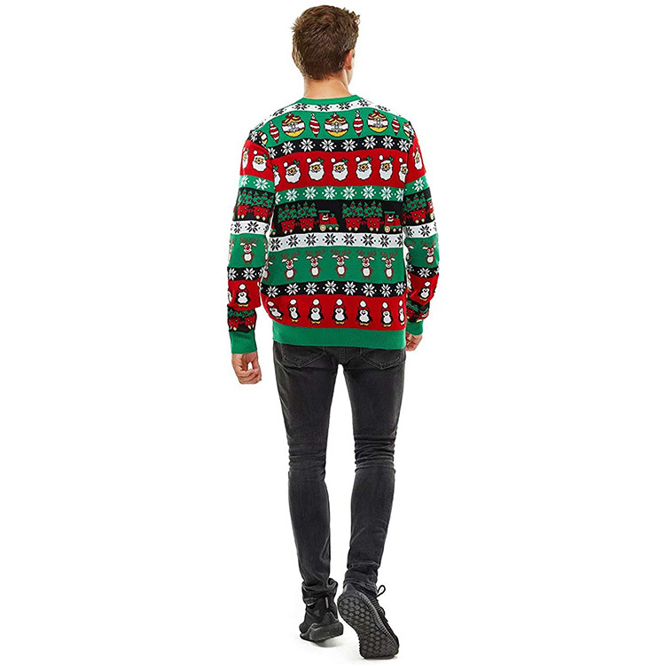 Round Neck Loose Pullover Sweater Image 4
