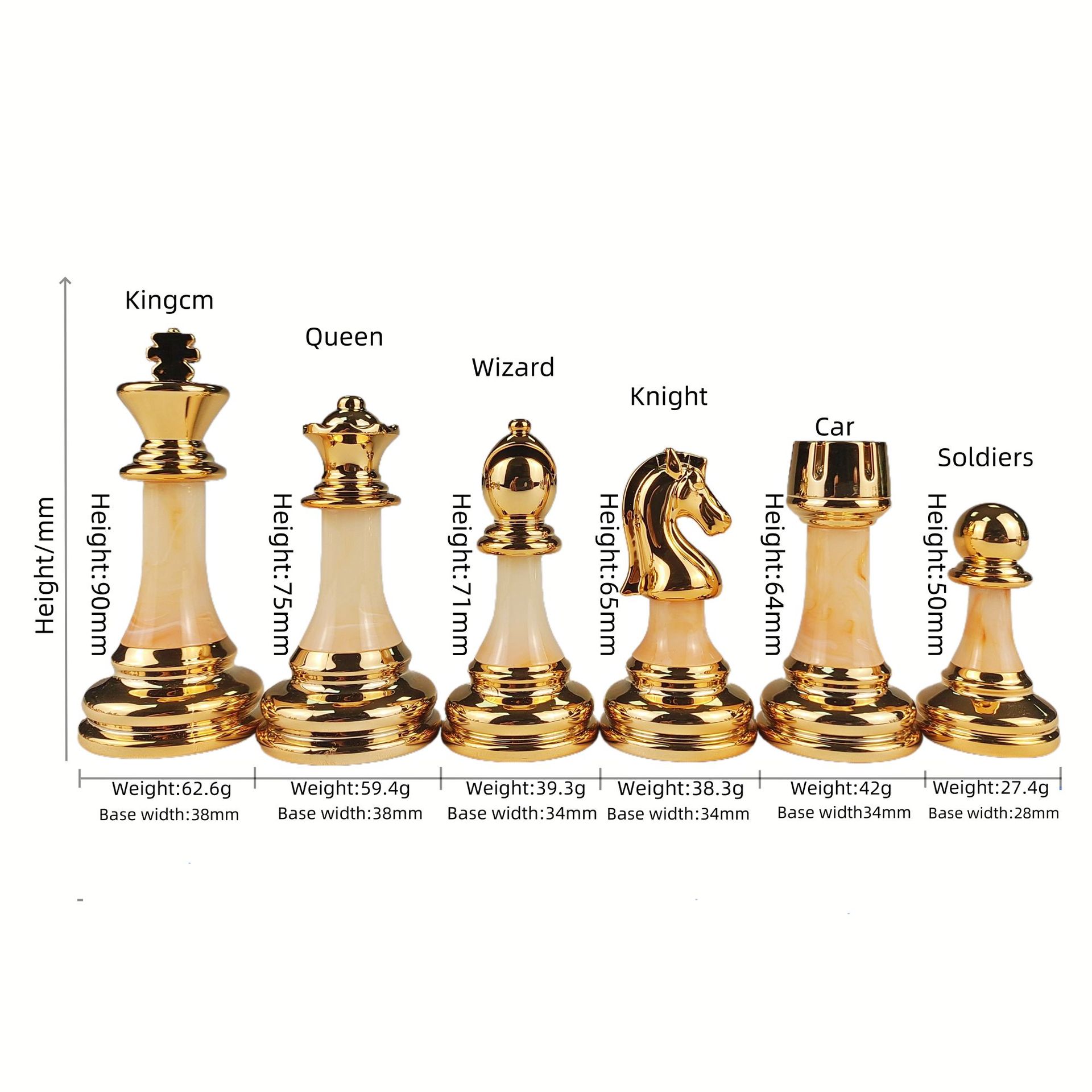 Fábrica directa de alta calidad ajedrez piezas de mesa juegos de comercio electrónico ventas calientes europeas piezas de ajedrez de alta gama de 3,5 pulgadas