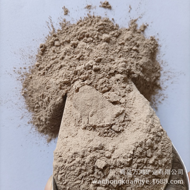 200目硅藻土工业级脱色助滤剂褐色硅藻土 水处理硅藻土粉
