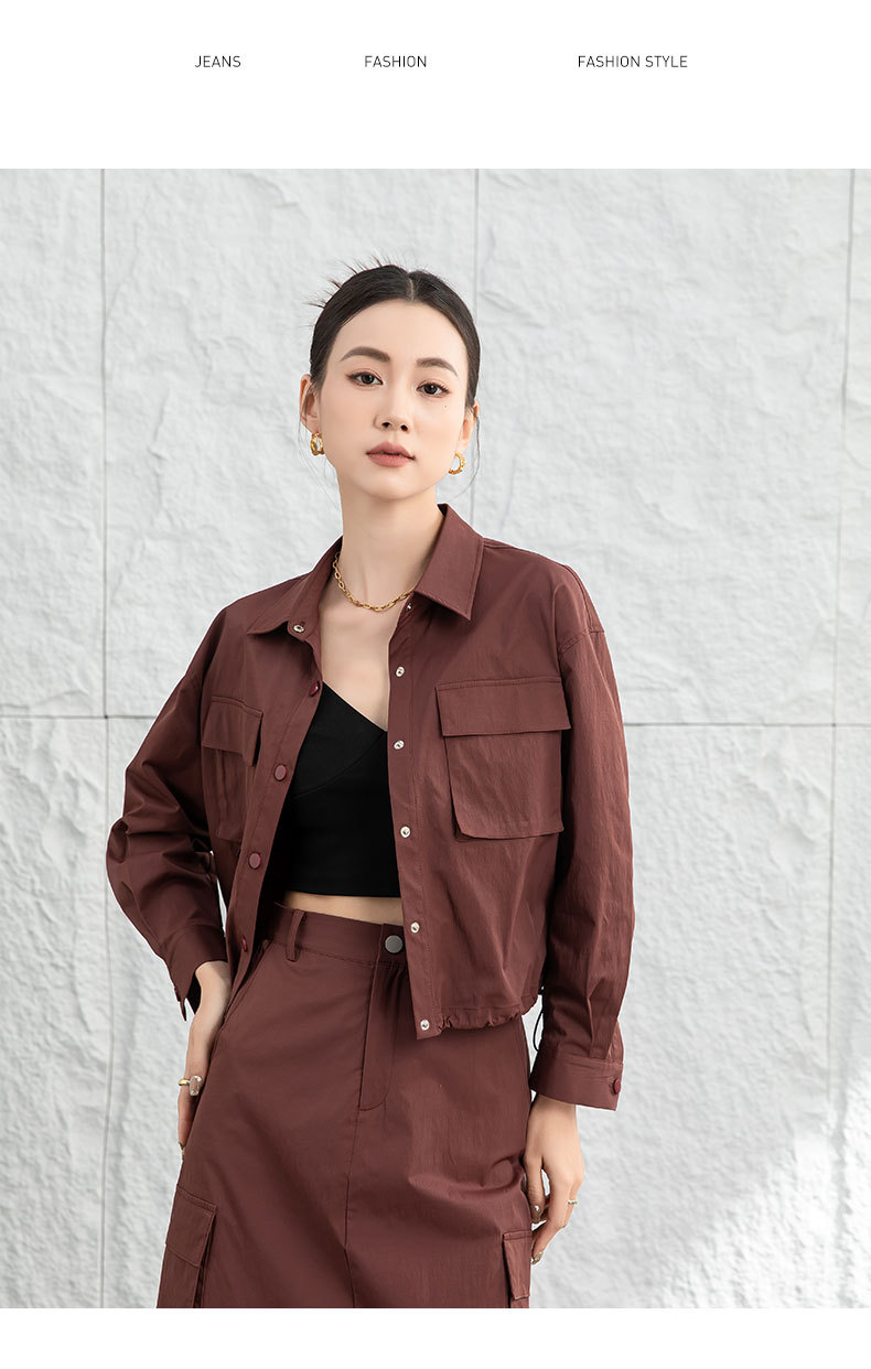 Chân váy bút chì nữ cạp cao dáng dài chất kaki — Màu đỏ thêu sắt (váy 84089) chi tiết 21