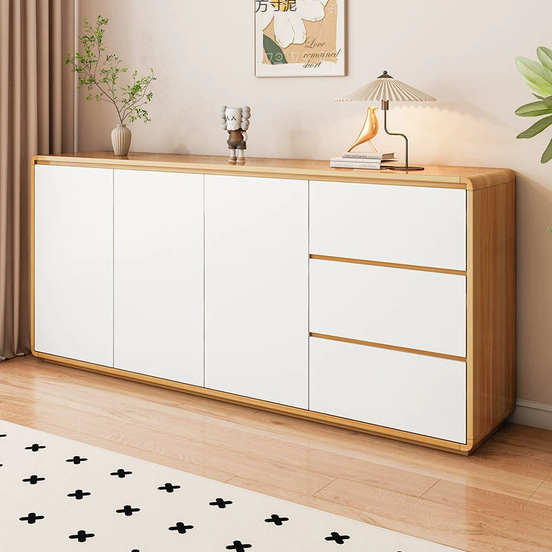 Комод из массива дерева, туалетный столик из массива дерева, письменный стол для спальни, выдвижной комод, комод, туалетный столик, буфет в стиле бревенчатого дома.