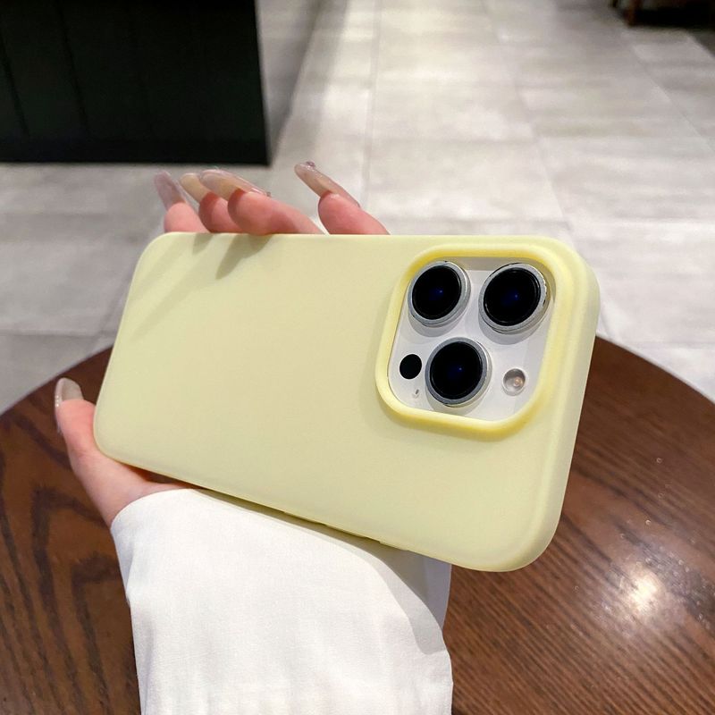 适用iPhone17超薄液态硅胶手机壳苹果16promax半透雾面肤感磁吸壳|undefined