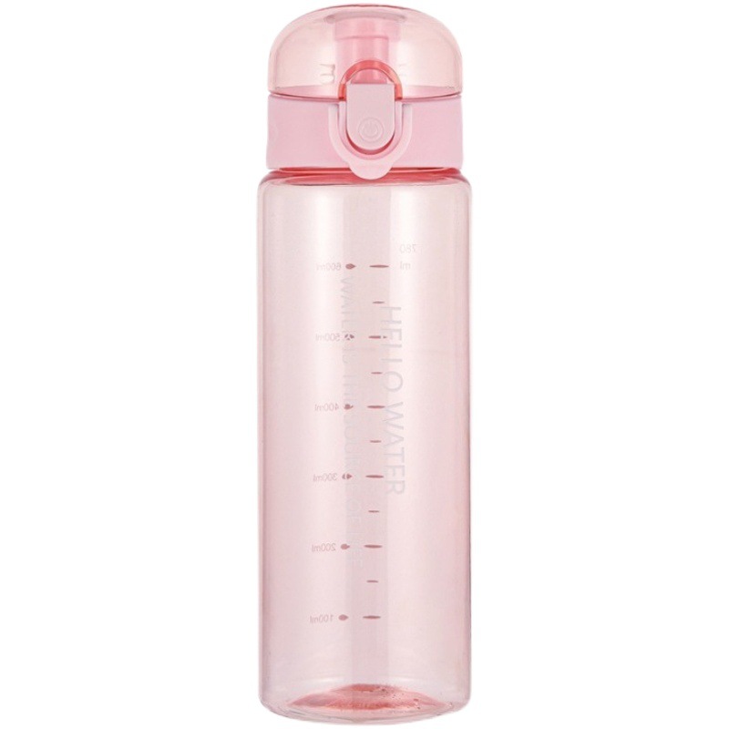 High Temperature Resistant Sports Water Cup, Large Capacity Student Water Bottle, High-Looking Cup for Boys and Girls, Straw Cup, Plastic Cup Wholesale