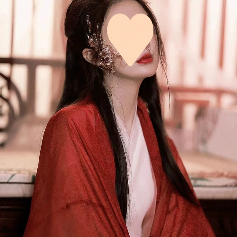 Полный комплект древних женских костюмов ханьфу, полный комплект элегантных сказочных юбок и платьев для танцевальных представлений.