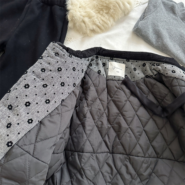Winter children's quilted long-sleeve