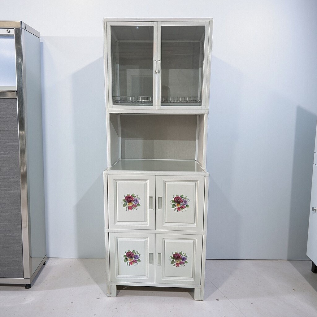 Fábrica de Foshan Tacos de aleación de aluminio armario de cocina armario de almacenamiento armario de comedor armario de almacenamiento armario de té cubiertos