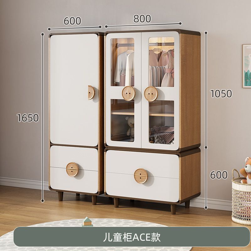 儿童衣柜收纳柜子组合家用现代简约卧室宝宝收纳架童趣储物柜|undefined