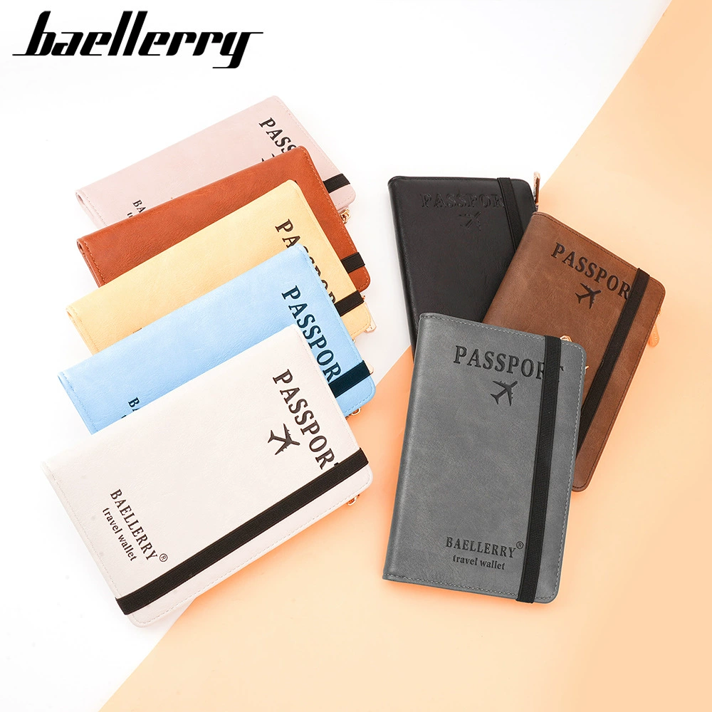 Новая RFID дорожная сумка Baellerry кросс-бордер простой молний кошелек для деловых поездок авиабилет клип оптовая
