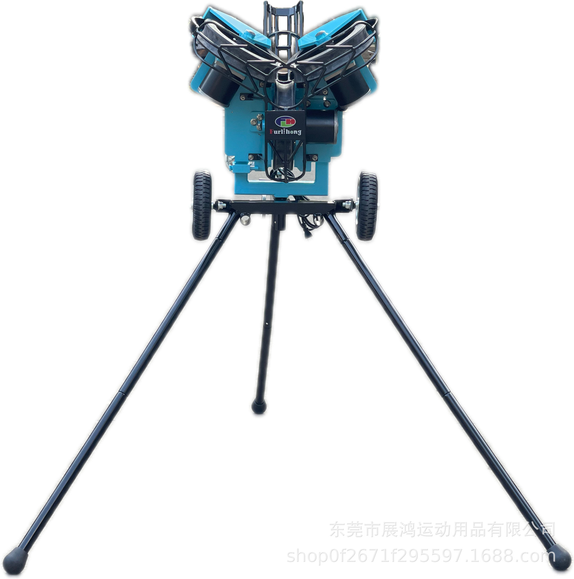 ZH-007A三轮棒球发球机棒球抛球机棒球发射打击练习训练器材