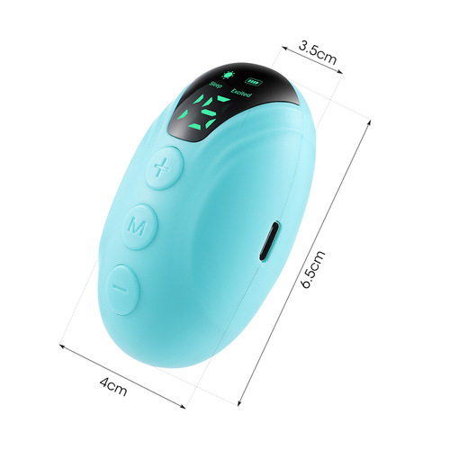 Cross-border handheld sleep device, smart micro-current with 15 levels for deep sleep, sleep egg to relieve stress and help sleep