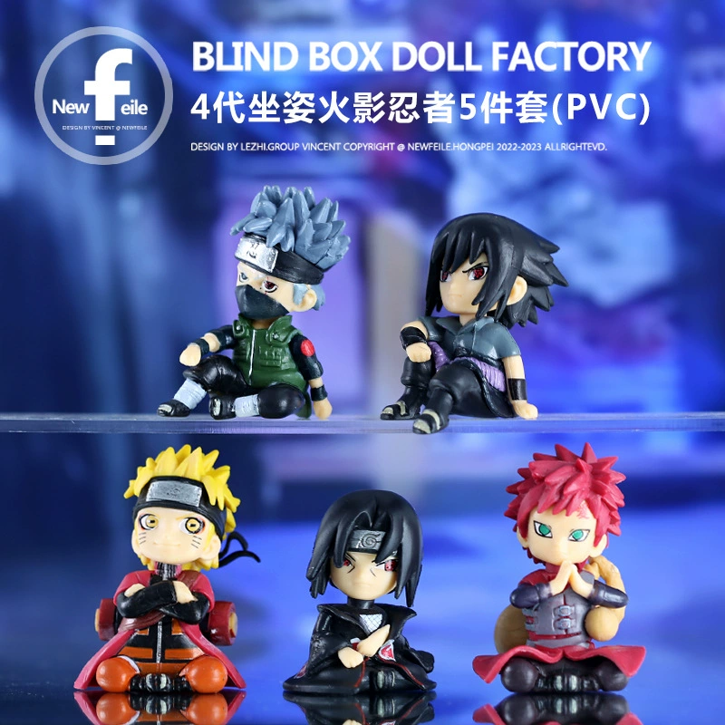 Naruto, minifigure, doll, decorations, capsule toy