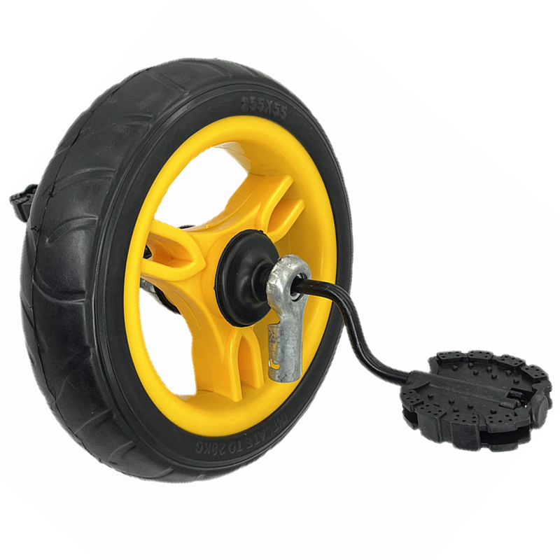 Accesorios de automóviles infantiles ruedas tricicletas infantiles cochecito de bebé auto-bicicleta neumáticos traseros espuma ruedas delanteras