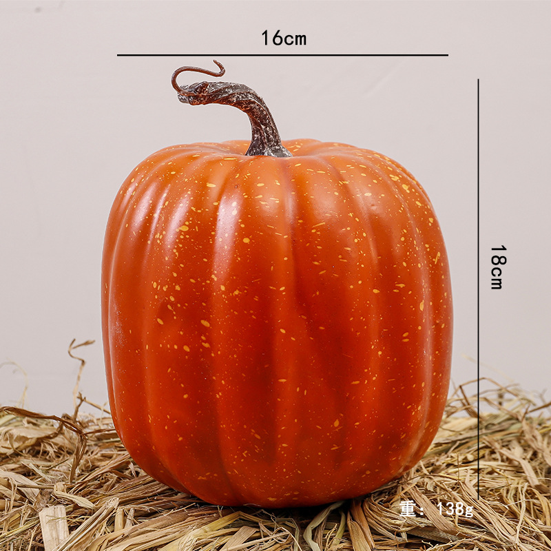 Simulación transfronteriza espuma calabaza modelo Halloween Acción de Gracias decoración de Navidad props disparo decoración de calabaza falsa image 45