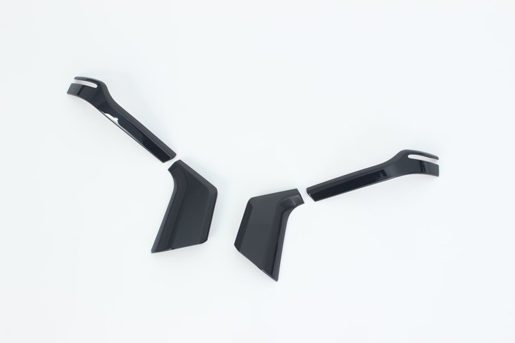 Suitable for Toyota 26 Models Rav4 Weilanda Rearview Mirror Trim Modification Sticker, Reflective Mirror Anti-Scratch Strip Abs Decoration