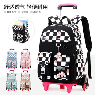 2023 natural fish wholesale primary school girls third to sixth grade waterproof large capacity load reduction tie bag