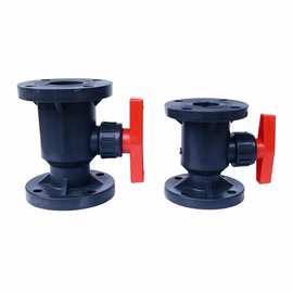 FRPP法兰球阀PE法兰球阀稀碱腐蚀ppr球阀Q41F-10S化工阀门