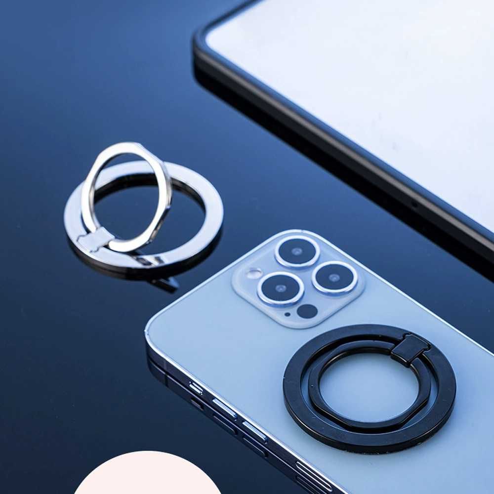 Применимо для мобильного телефона Магнитное кольцо пряжка металлическая Magsafe Регулируемый сплав Магнитное всасывание рабочего стола ленивый держатель оптом