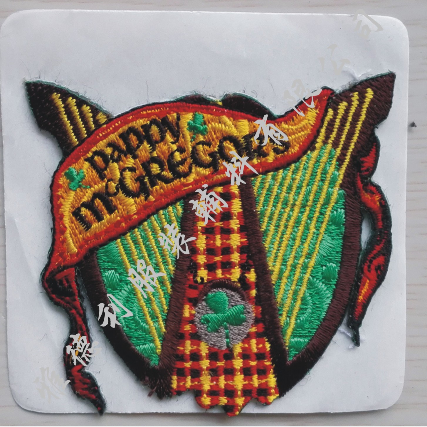 【专业厂家刺绣章 刺绣标 刺绣布贴 可任意图案 】-雅德利刺绣