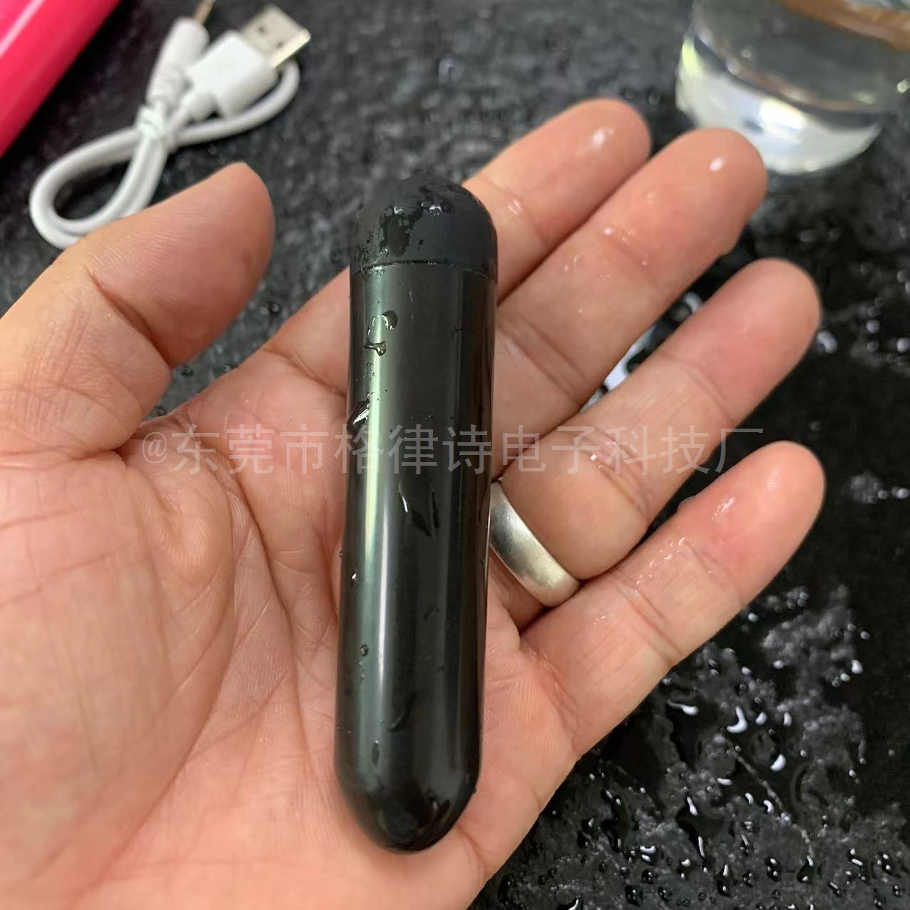 In Stock Women's Twilight APP Model Rechargeable Mini Vibrator, Orgasm Masturbation AV Stick Anal Plug Bullet.