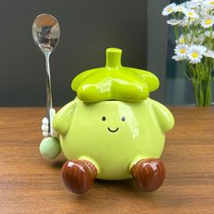 キュートで面白いナスマグ セラミックマグ ボーイズマグ 誕生日プレゼント ガールズ 実用的な卒業シーズン 教師の日