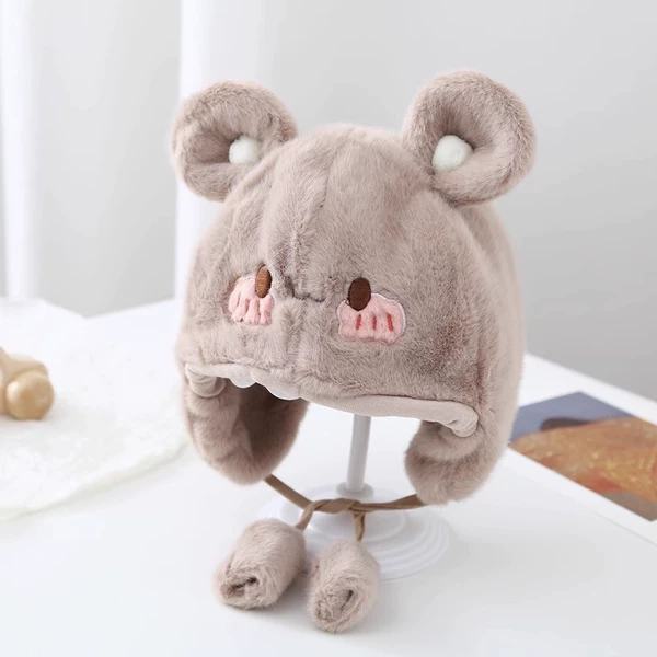 Khaki, with little bears, 0-6 month